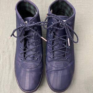Women's Navy High-Top Sneakers